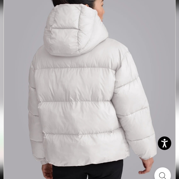 NVLT Women's Ivory Puffer Jacket - Picture 4 of 9